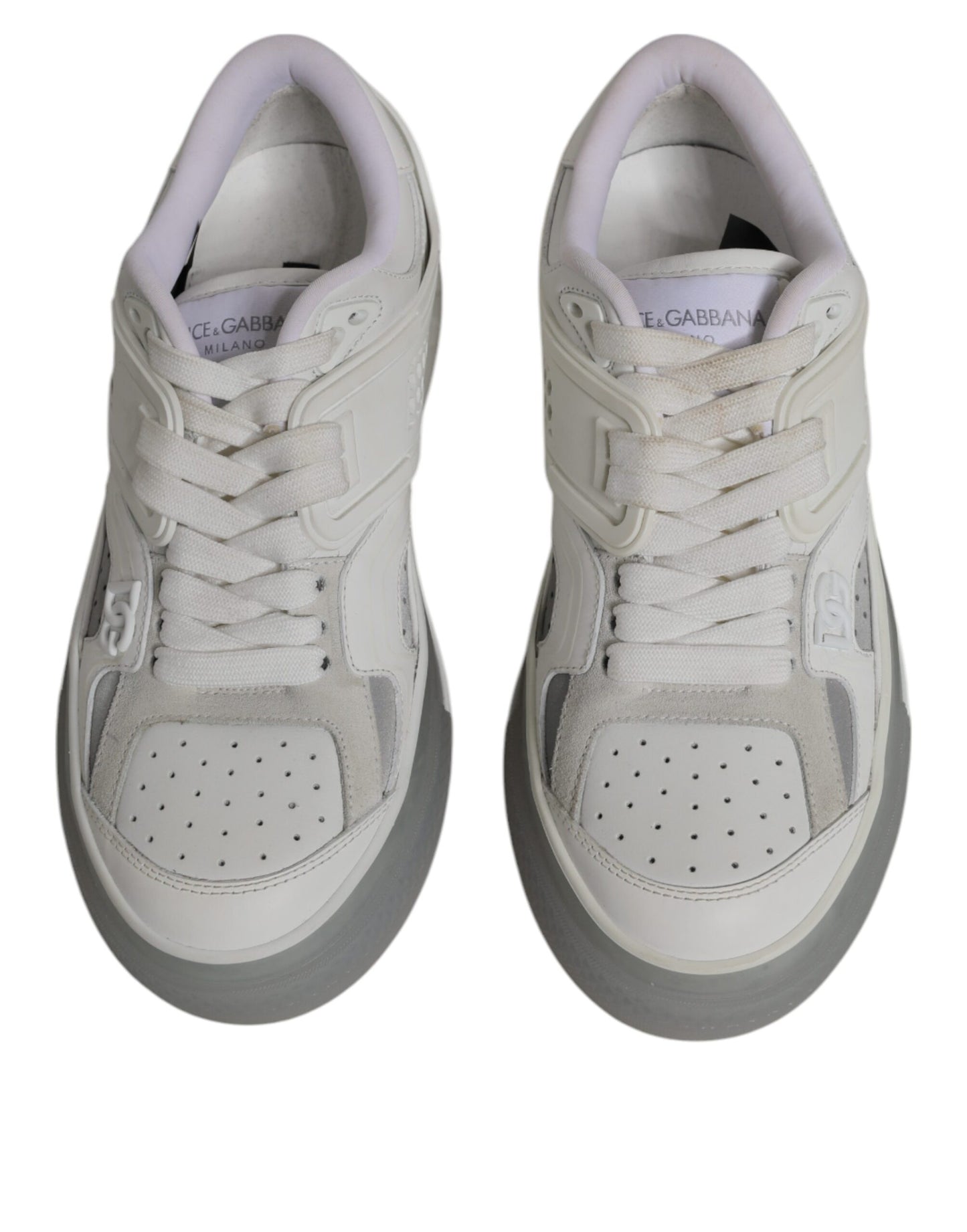Dolce &amp; Gabbana White DG Logo CUSTOM 2. Кросівки Zero