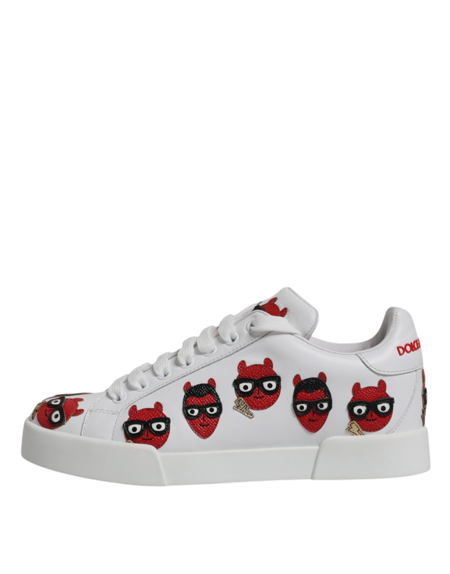 Кросівки Dolce &amp; Gabbana White Devil Face Portofino