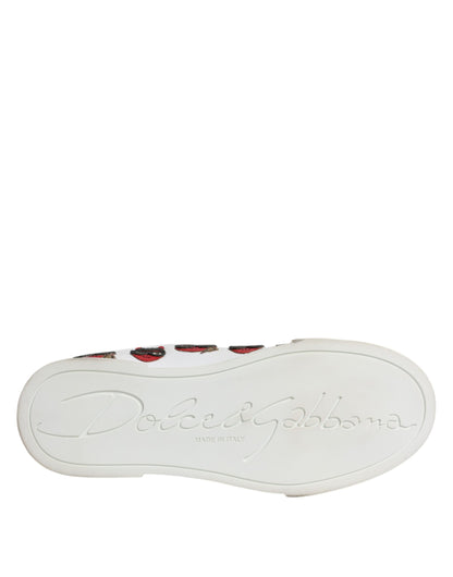Кросівки Dolce &amp; Gabbana White Devil Face Portofino