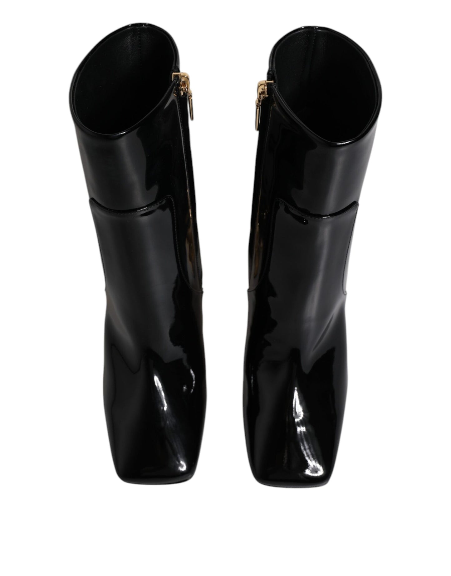 Чорні шкіряні черевики Dolce &amp; Gabbana Jackie