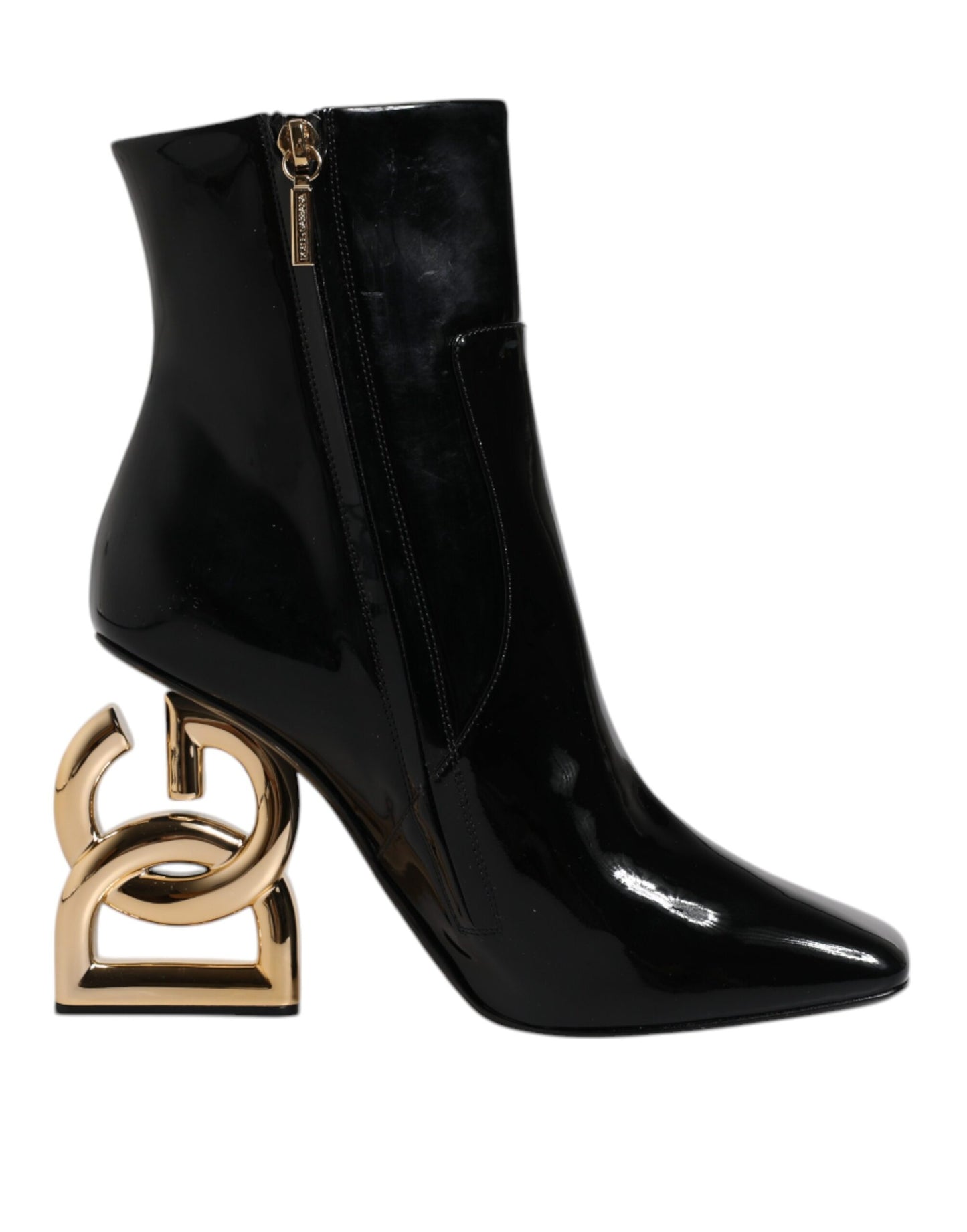 Чорні шкіряні черевики Dolce &amp; Gabbana Jackie