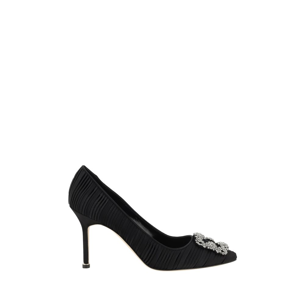 Човники Manolo Blahnik Satin Hangisi