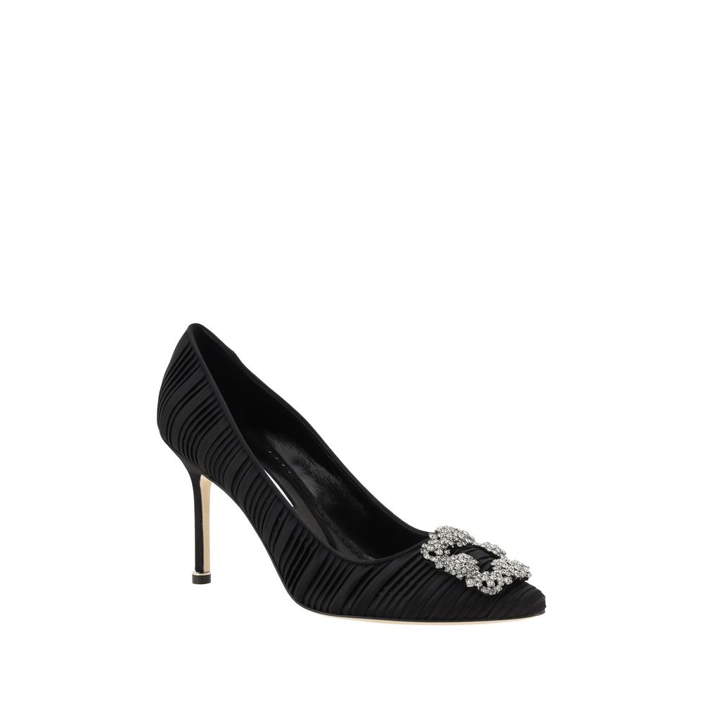 Човники Manolo Blahnik Satin Hangisi