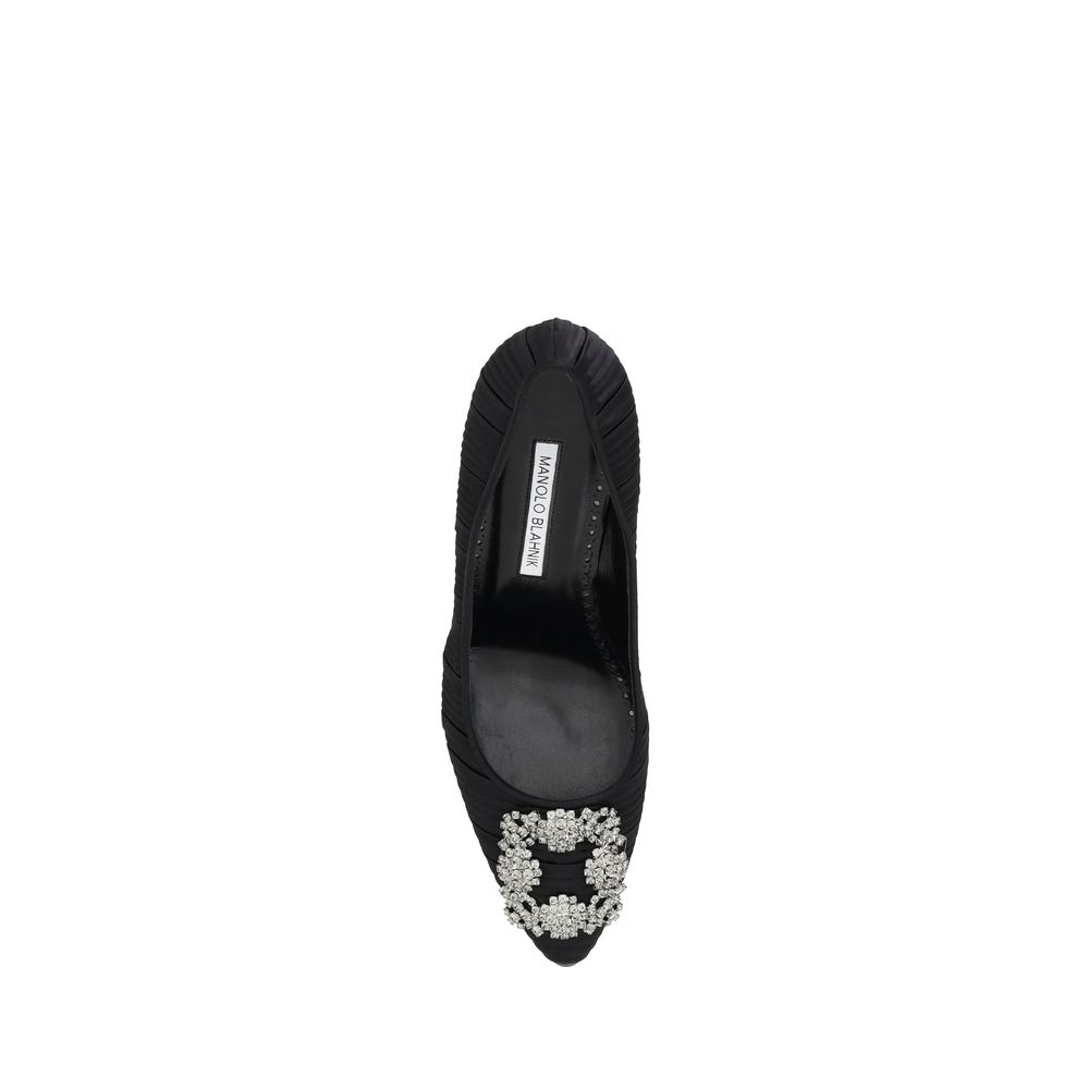 Човники Manolo Blahnik Satin Hangisi