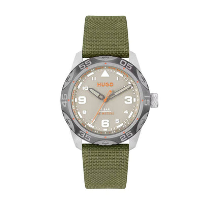Годинник Hugo Boss Green Fabric