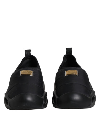 Чоловічі кросівки Dolce &amp; Gabbana Black Slip On Wave