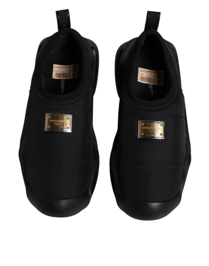 Чоловічі кросівки Dolce &amp; Gabbana Black Slip On Wave