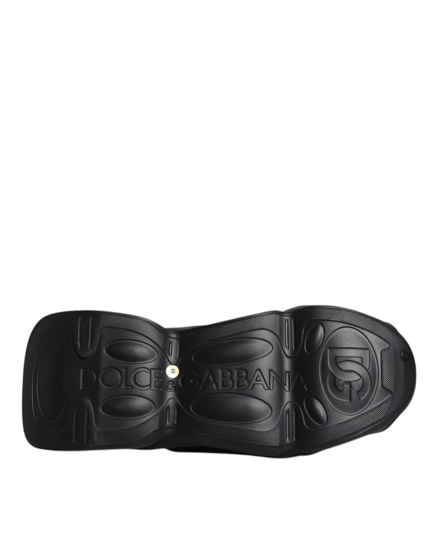 Чоловічі кросівки Dolce &amp; Gabbana Black Slip On Wave