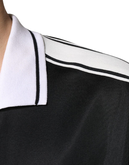 Футболка Dolce &amp; Gabbana Black White Sicilia з короткими рукавами