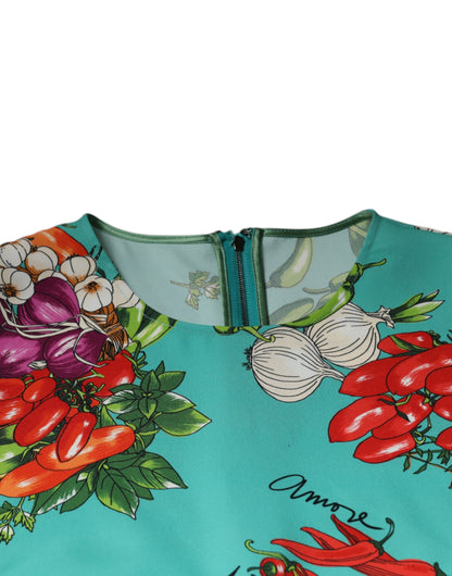 Безрукавка Dolce &amp; Gabbana Multicolor Vegetables