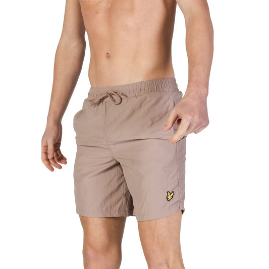 Сірий нейлоновий купальник Lyle &amp; Scott