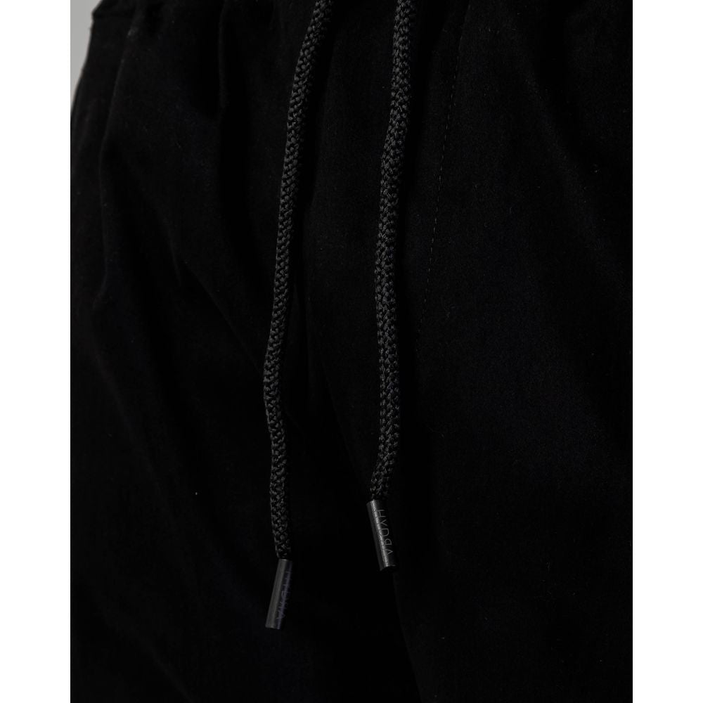 Чорні бавовняні джинси та штани Hydra Clothing