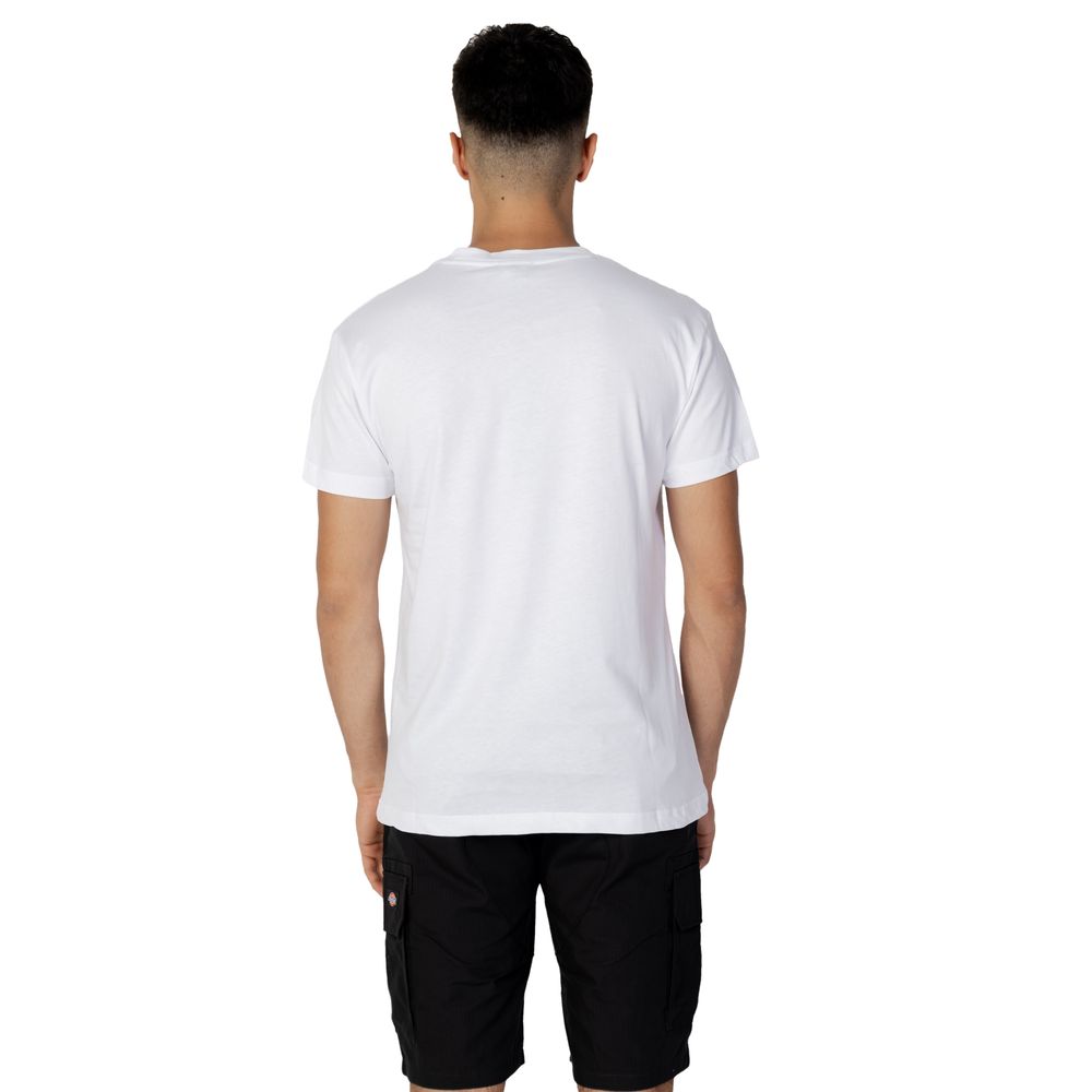 Біла бавовняна футболка Hydra Clothing