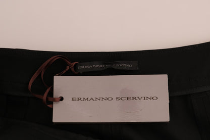 Витончені чорні легінси зі стременами Ermanno Scervino