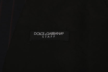 Елегантний жилет із суміші вовни в смужку Dolce &amp; Gabbana