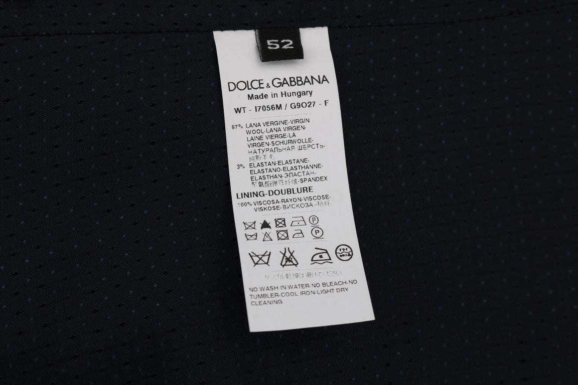 Елегантний жилет Dolce &amp; Gabbana в синю смужку