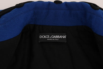 Чорно-синій короткий тренч Dolce &amp; Gabbana Chic