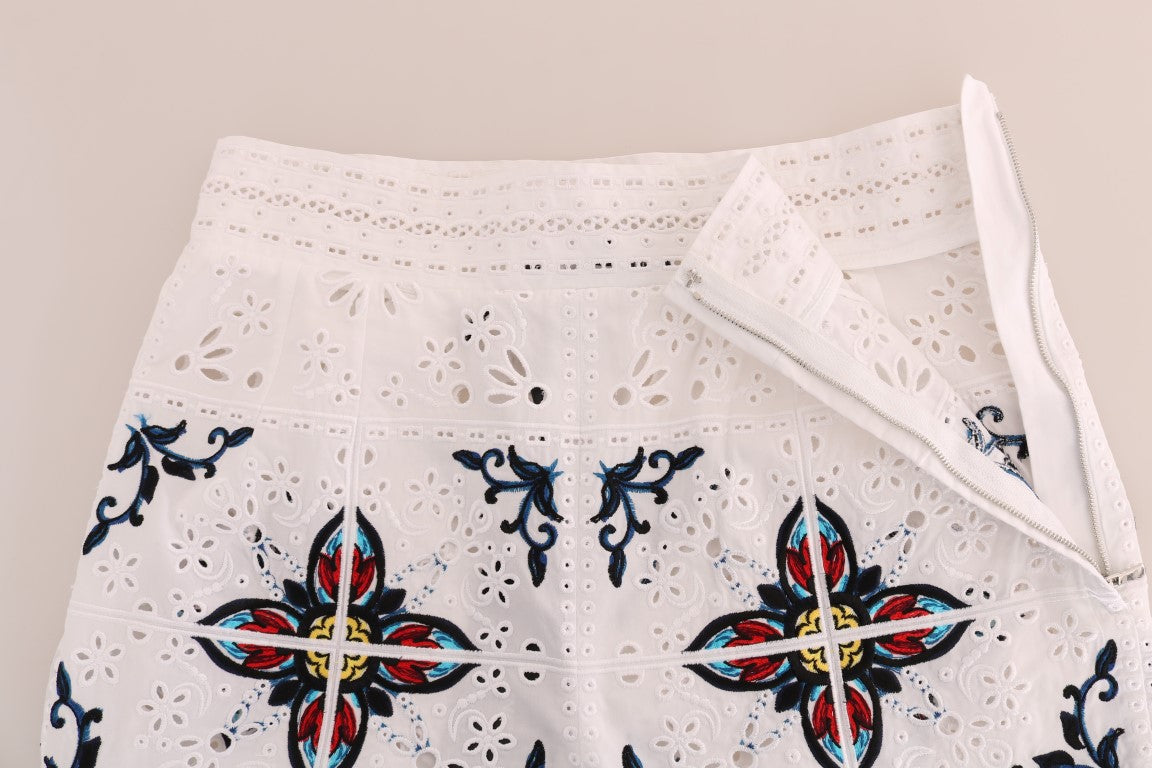 Елегантність капрі з вишивкою майоліка Dolce &amp; Gabbana
