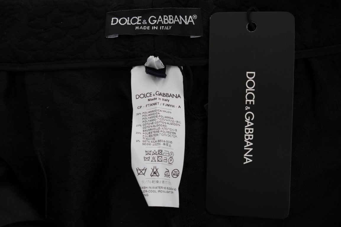 Елегантні шорти з квітковою парчою Dolce &amp; Gabbana