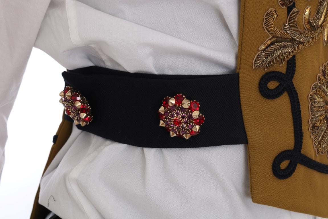 Жилет Dolce &amp; Gabbana Runway Embellished Crystal Cross