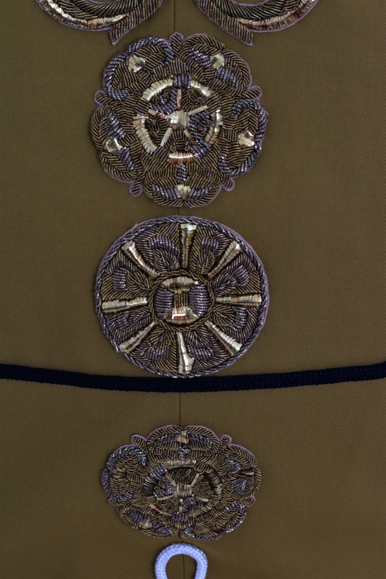 Жилет Dolce &amp; Gabbana Runway Embellished Crystal Cross