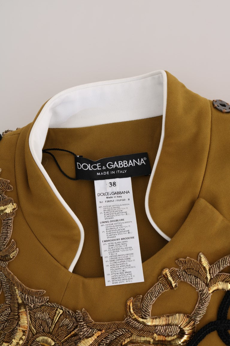 Жилет Dolce &amp; Gabbana Runway Embellished Crystal Cross