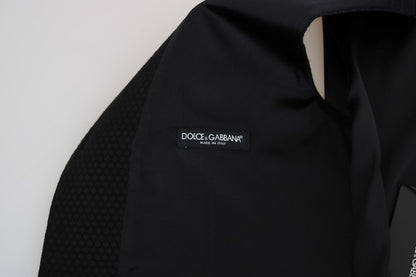 Елегантний чорний платтяний жилет Dolce &amp; Gabbana в горошок