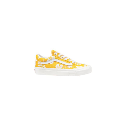 Жовті тканинні кросівки Vans