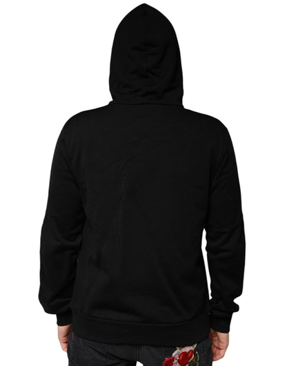 Бавовняна толстовка з капюшоном Dolce &amp; Gabbana Black Crown
