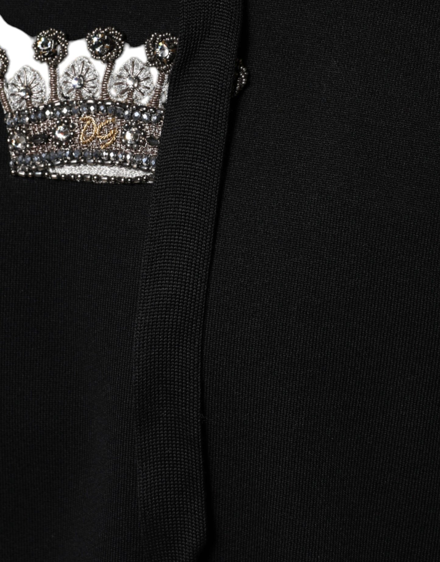 Бавовняна толстовка з капюшоном Dolce &amp; Gabbana Black Crown