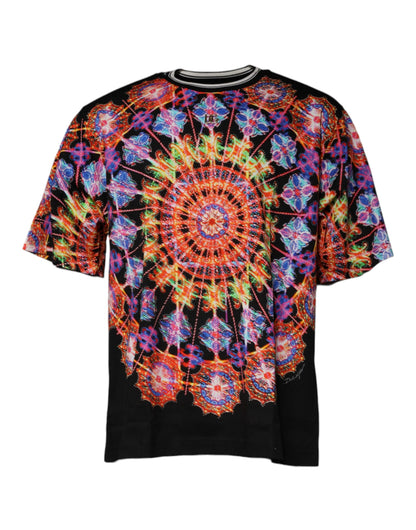 Чоловіча футболка Dolce &amp; Gabbana Multicolor Kaleidoscope з короткими рукавами