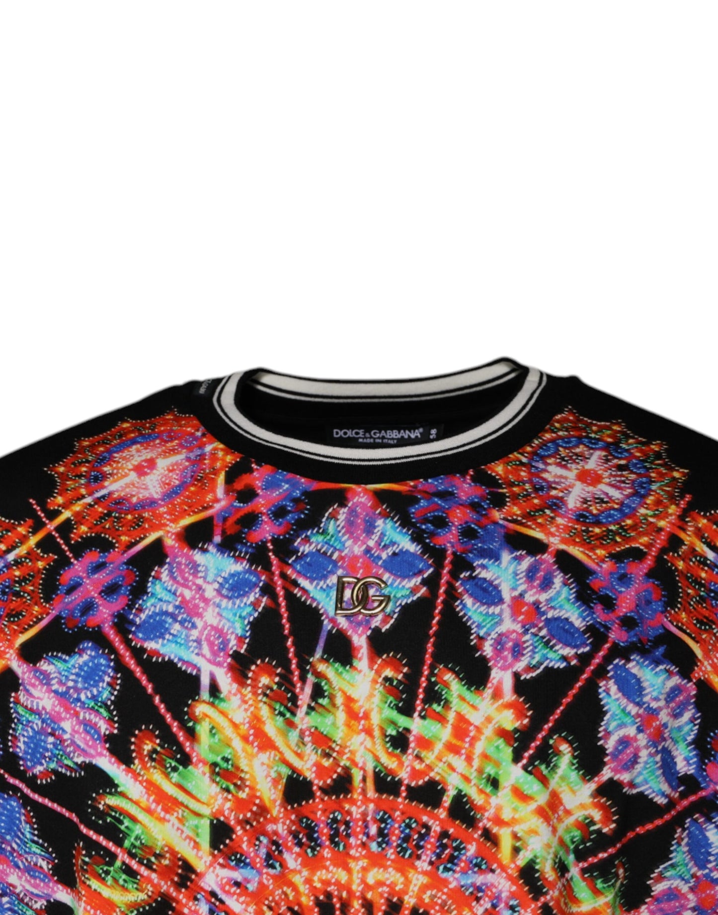 Чоловіча футболка Dolce &amp; Gabbana Multicolor Kaleidoscope з короткими рукавами