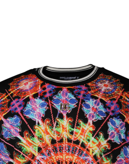 Чоловіча футболка Dolce &amp; Gabbana Multicolor Kaleidoscope з короткими рукавами