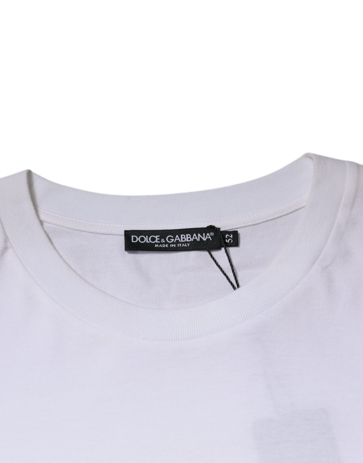 Бавовняна футболка Dolce &amp; Gabbana DG Milano з круглим вирізом
