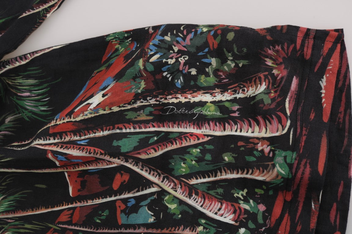 Футболка-поло Dolce &amp; Gabbana Sicilian Volcano Motive