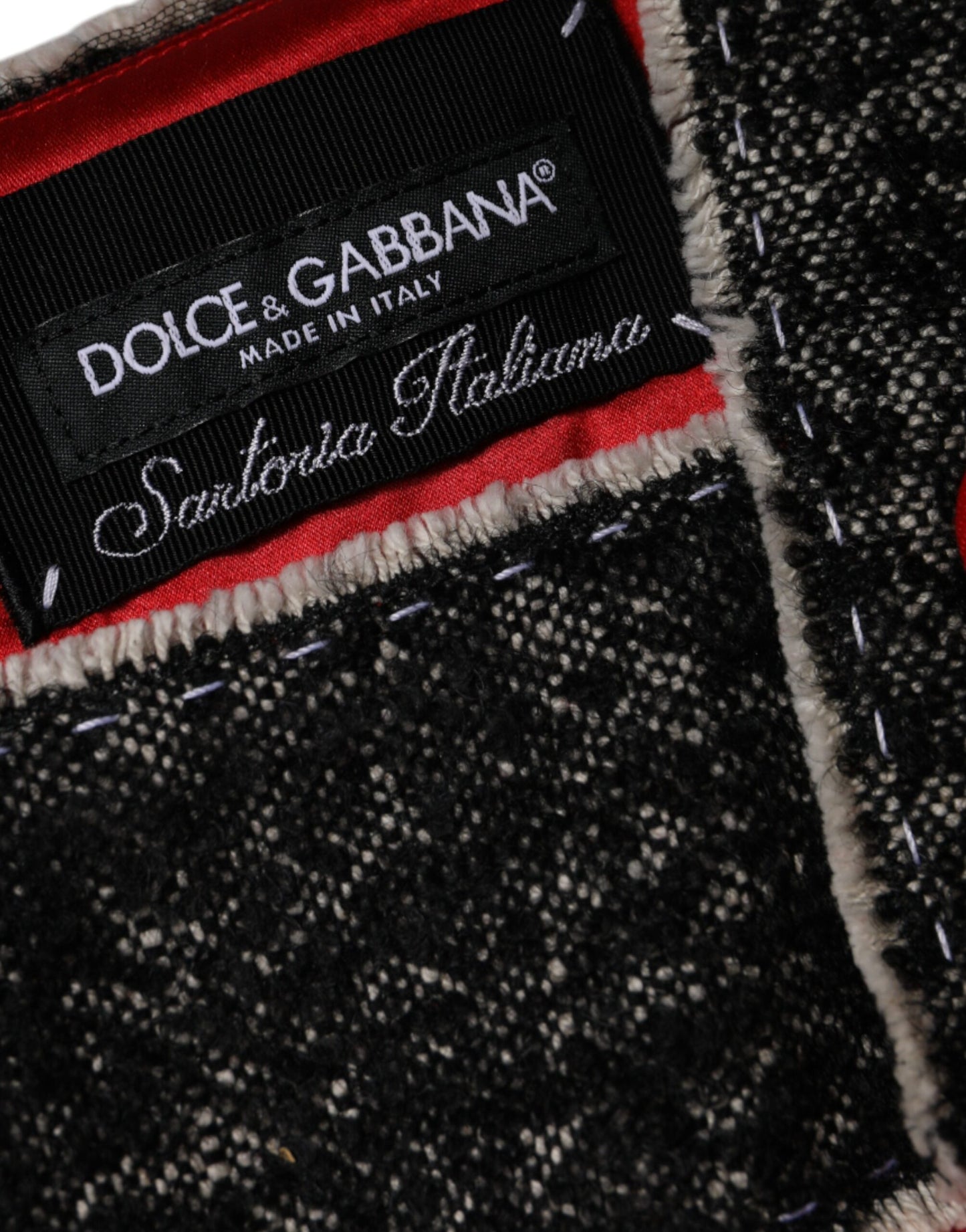 Червона вовняна міні-сукня без рукавів А-силуету Dolce &amp; Gabbana