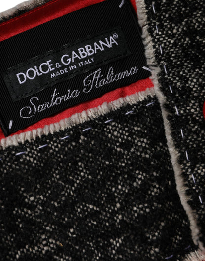 Червона вовняна міні-сукня без рукавів А-силуету Dolce &amp; Gabbana