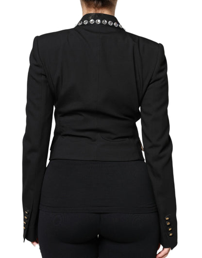 Двобортний піджак Dolce &amp; Gabbana Black Crystal