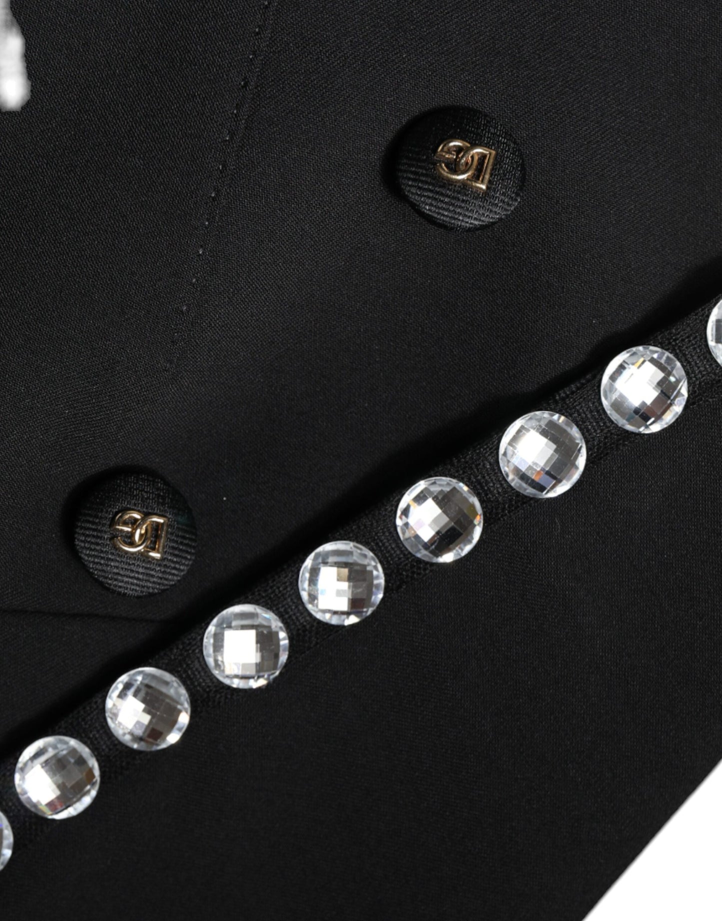 Двобортний піджак Dolce &amp; Gabbana Black Crystal