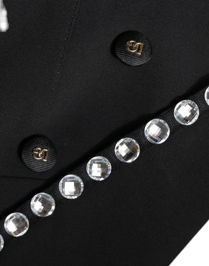 Двобортний піджак Dolce &amp; Gabbana Black Crystal