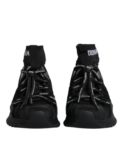 Кросівки з логотипом Dolce &amp; Gabbana Black Sorrento Socks