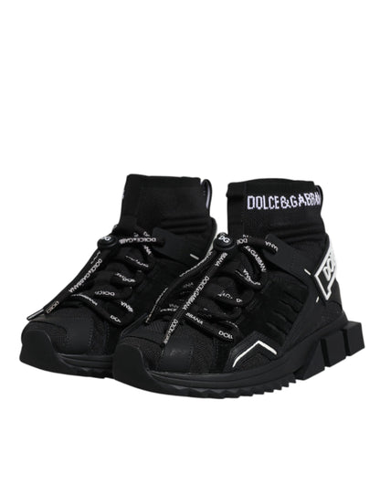 Кросівки з логотипом Dolce &amp; Gabbana Black Sorrento Socks