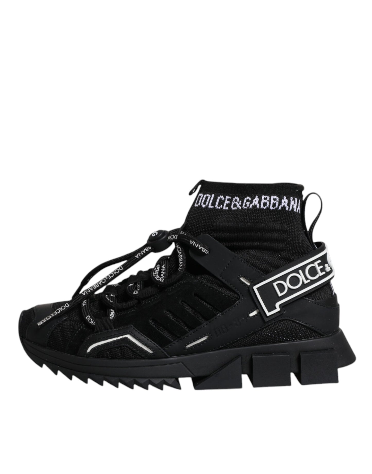 Кросівки з логотипом Dolce &amp; Gabbana Black Sorrento Socks