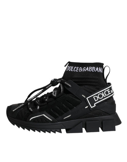 Кросівки з логотипом Dolce &amp; Gabbana Black Sorrento Socks