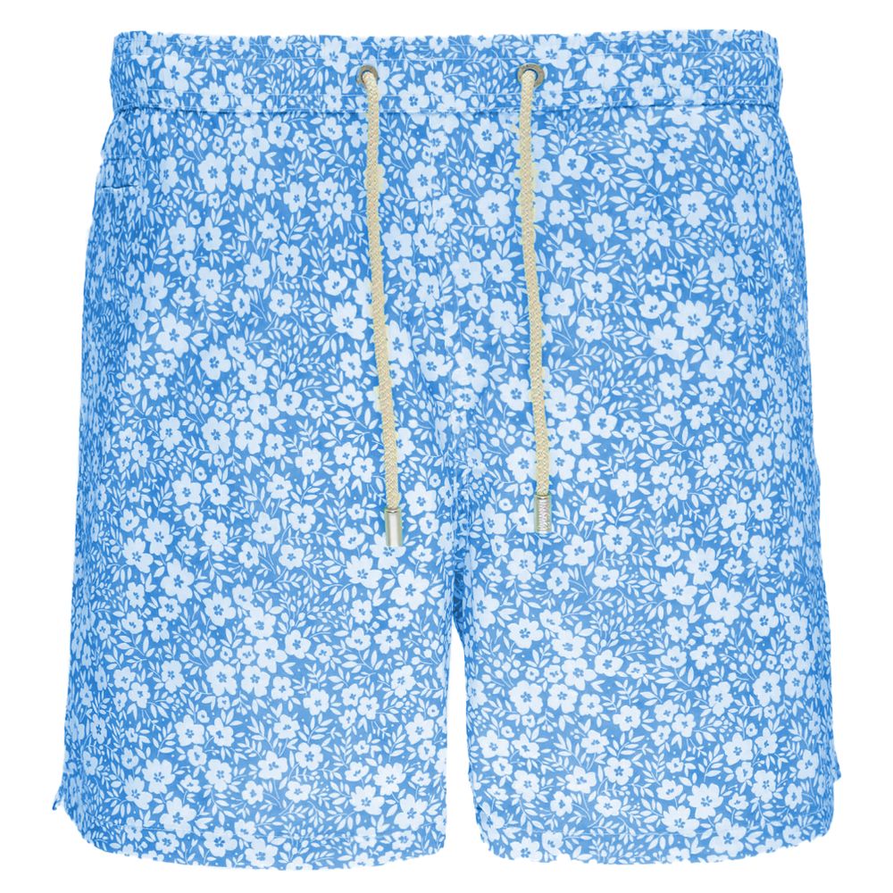 Чоловічі плавки MC2 Saint Barth Light Blue з поліестеру