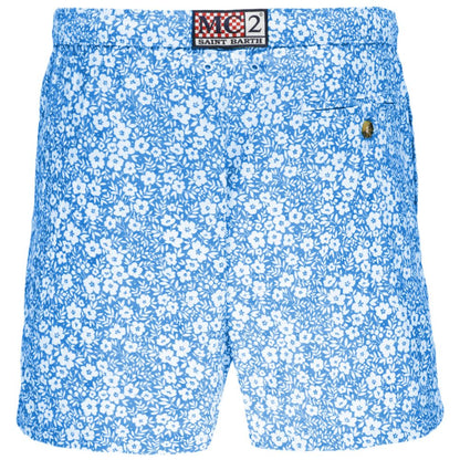 Чоловічі плавки MC2 Saint Barth Light Blue з поліестеру