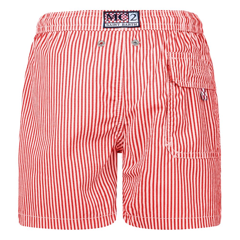 Чоловічі плавки з поліестеру MC2 Saint Barth Red