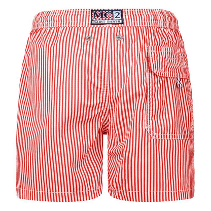 Чоловічі плавки з поліестеру MC2 Saint Barth Red