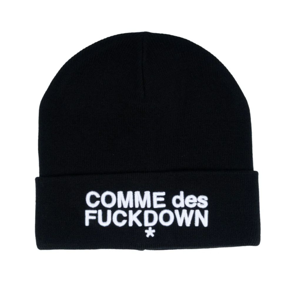 Чорні акрилові шапки Comme Des Fuckdown