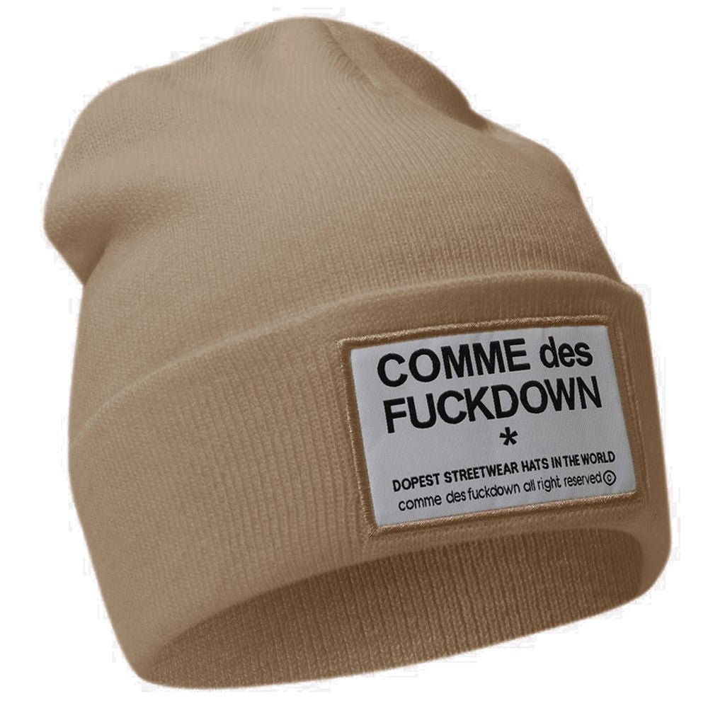 Коричневі акрилові капелюхи та кепки Comme Des Fuckdown